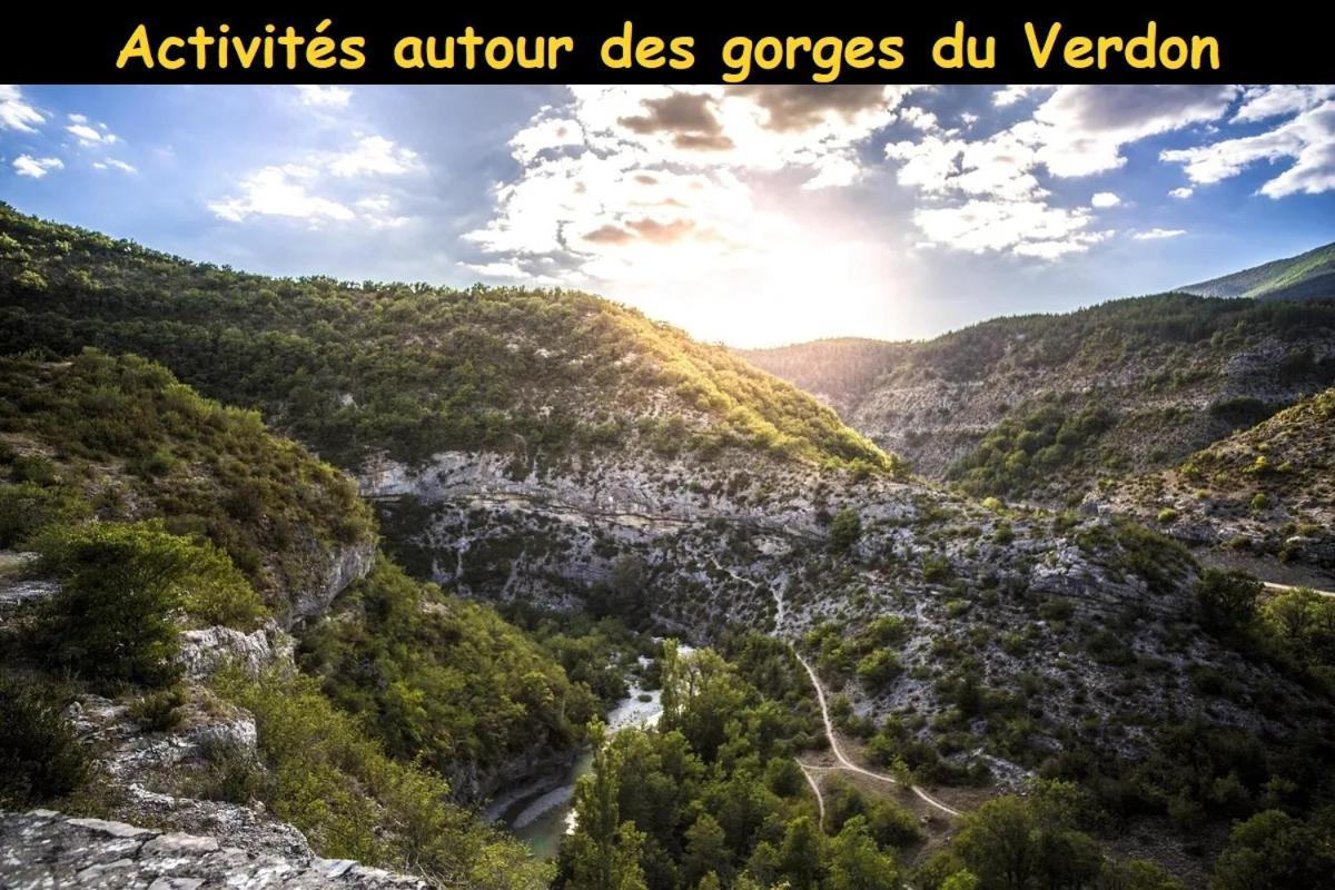Gite Avec Terrasse Privee Proche Des Gorges Du Verdon อัลเลอมาญ-ออง-โพรวองซ์ ภายนอก รูปภาพ
